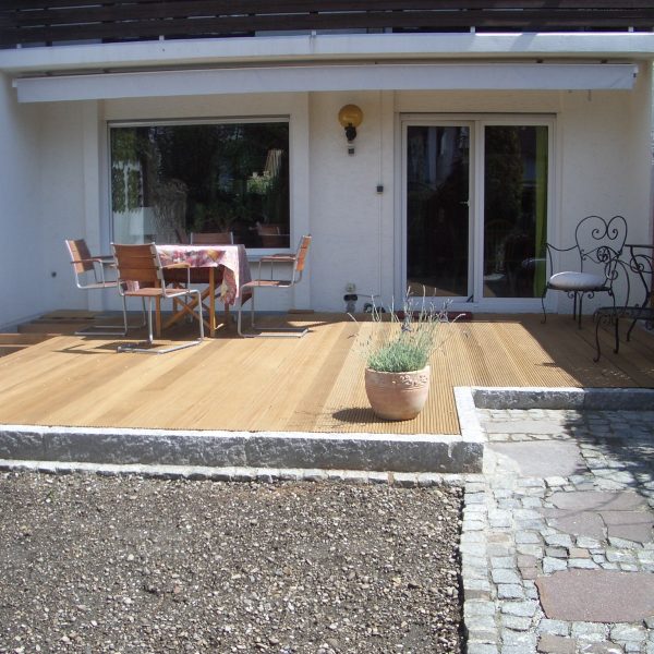 Terrasse, Pflaster, Rasen - HEWI Gartengestaltung