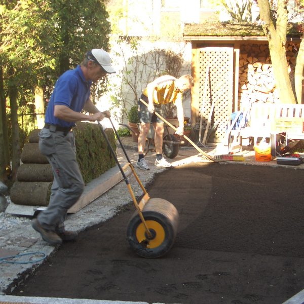 Terrasse, Pflaster, Rasen - HEWI Gartengestaltung