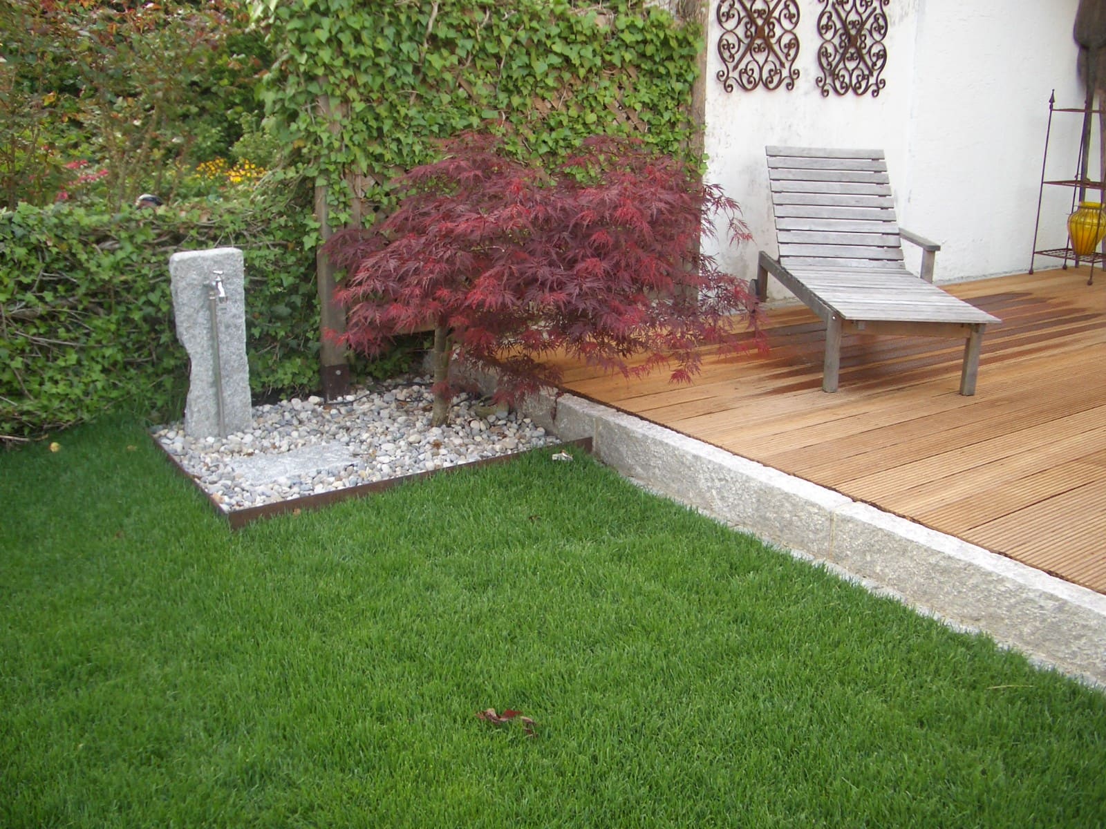 Terrasse, Pflaster, Rasen - HEWI Gartengestaltung